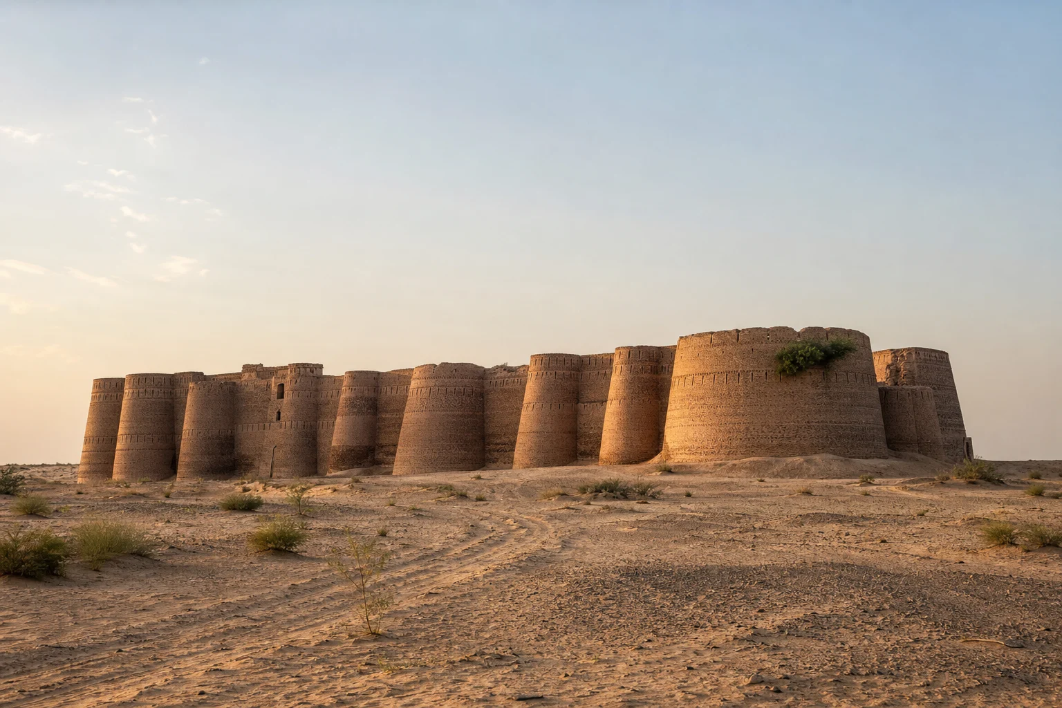 Derawar Fort and the Silence of the Cholistan Desert