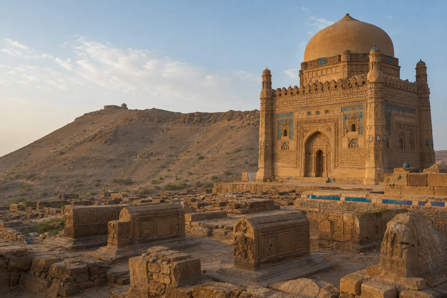 Makli Necropolis: A Stone Chronicle of Sindh