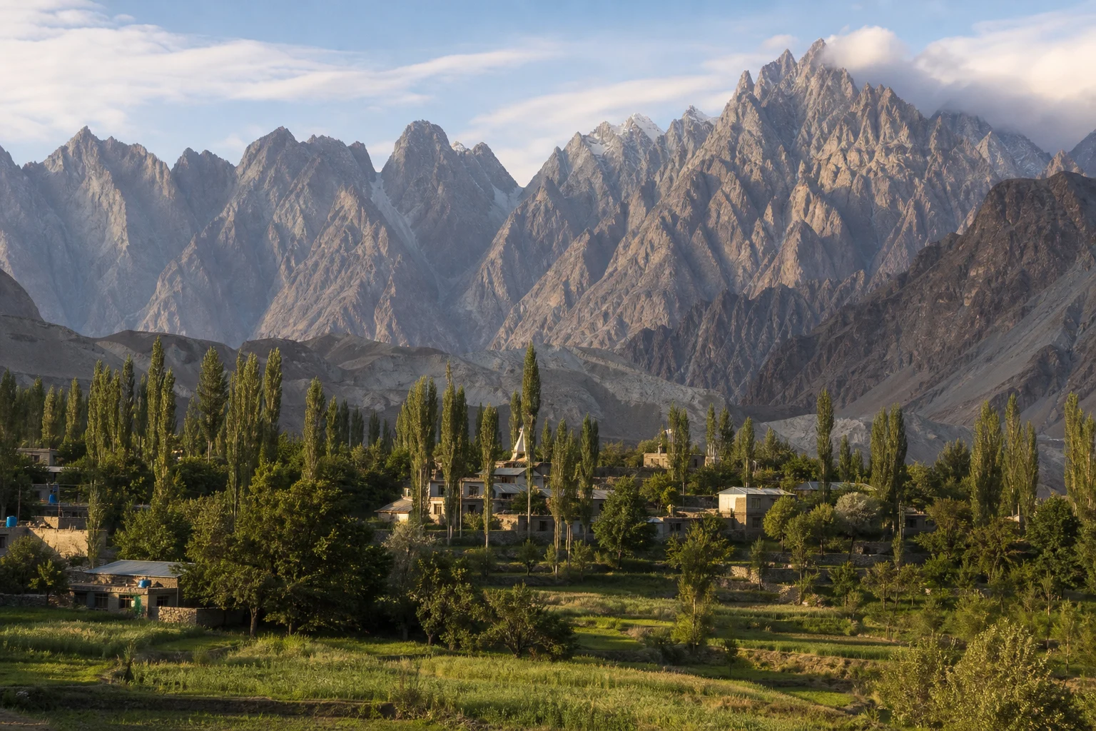 Passu Cones: The Dramatic Spires of Upper Hunza