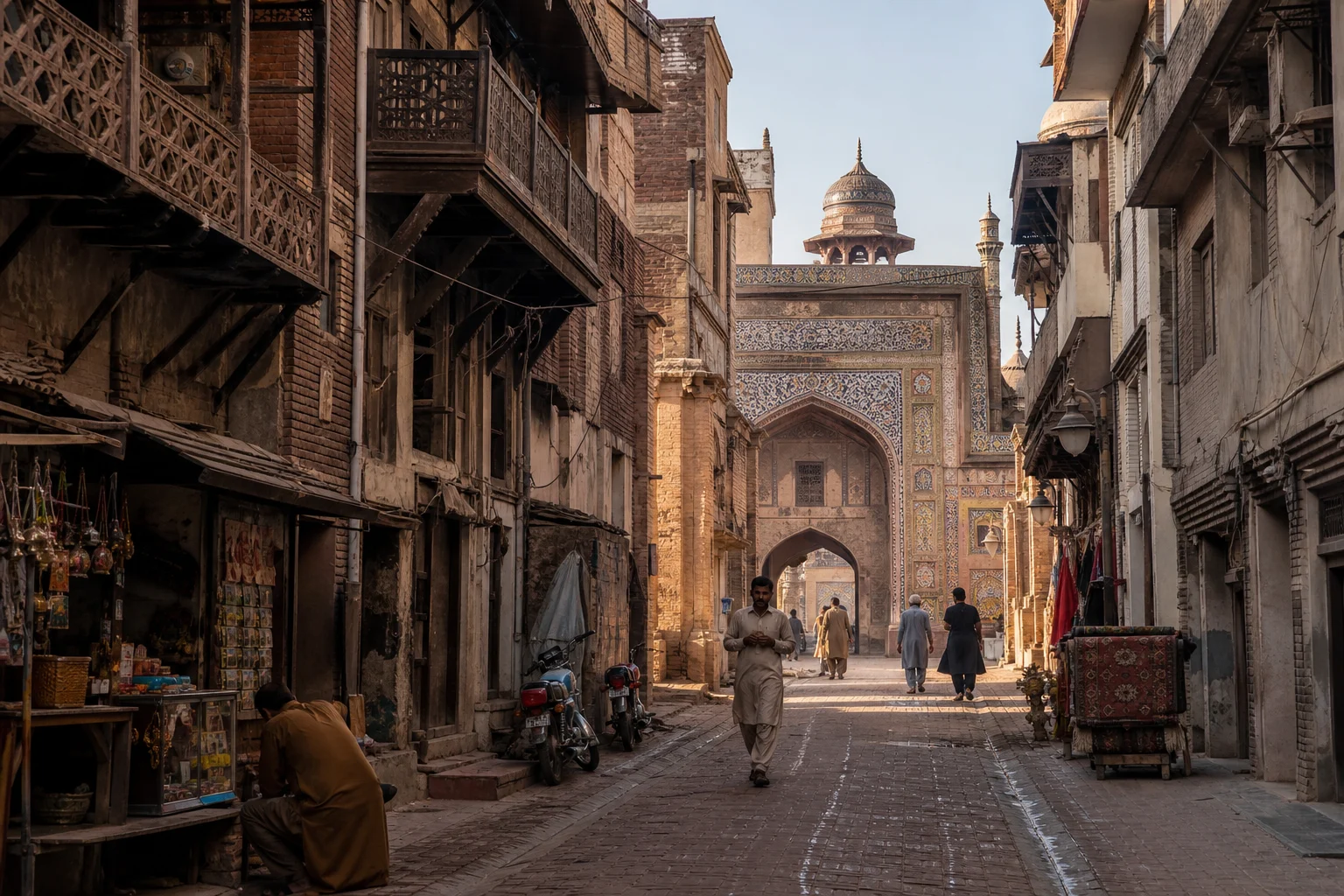 Inside the Walled City of Lahore: Streets, Gates and Living Heritage